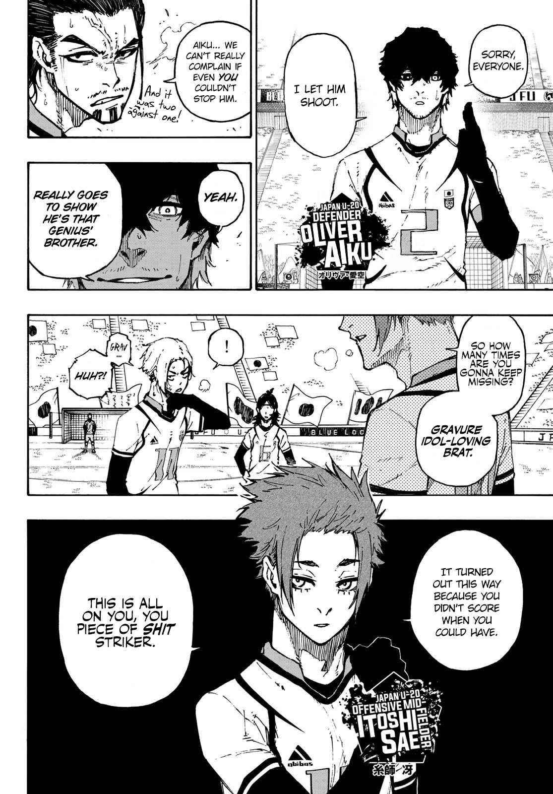 Blue Lock Chapter 121 - Page 4 in English