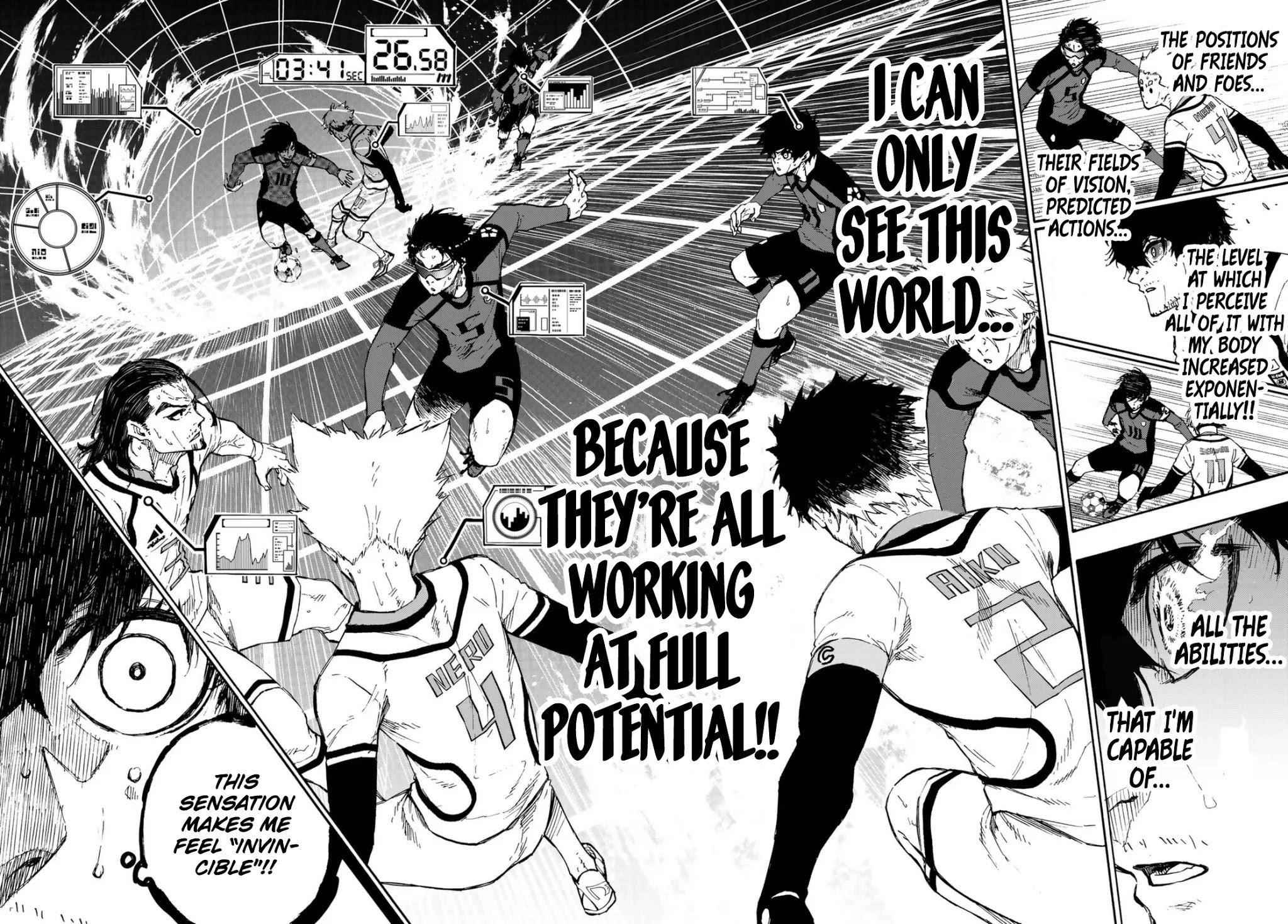 Blue Lock Chapter 134 - Page 13 in English