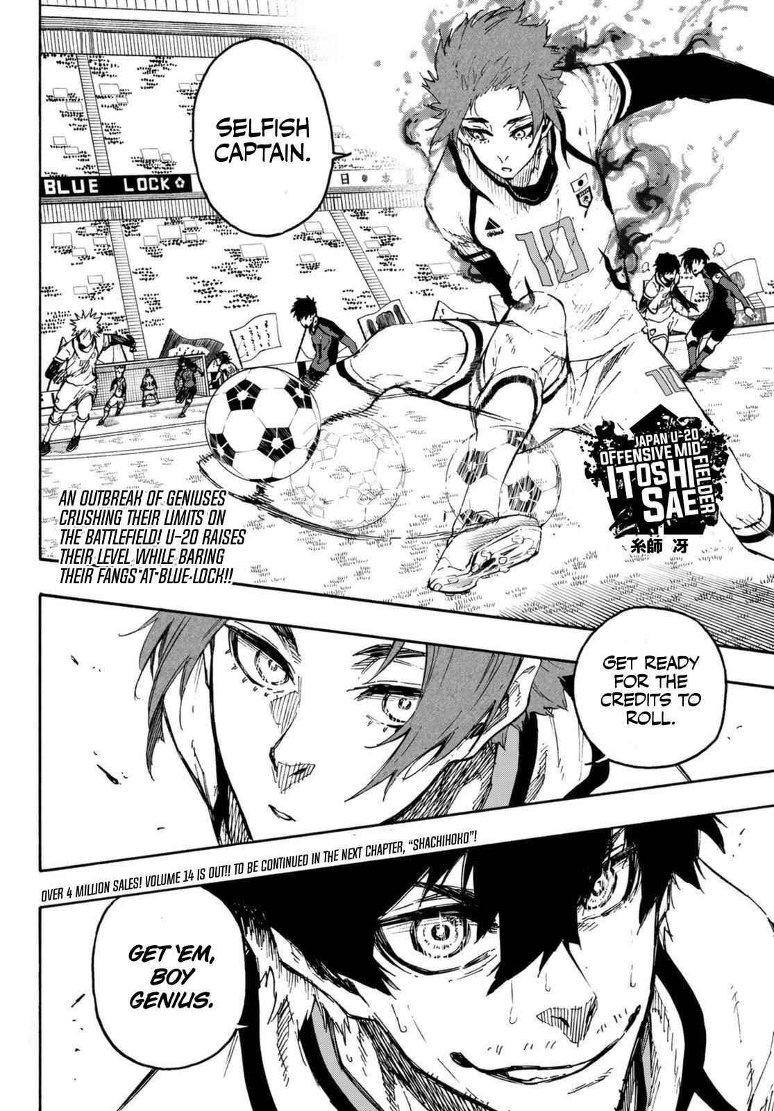 Blue Lock Chapter 134 - Page 19 in English