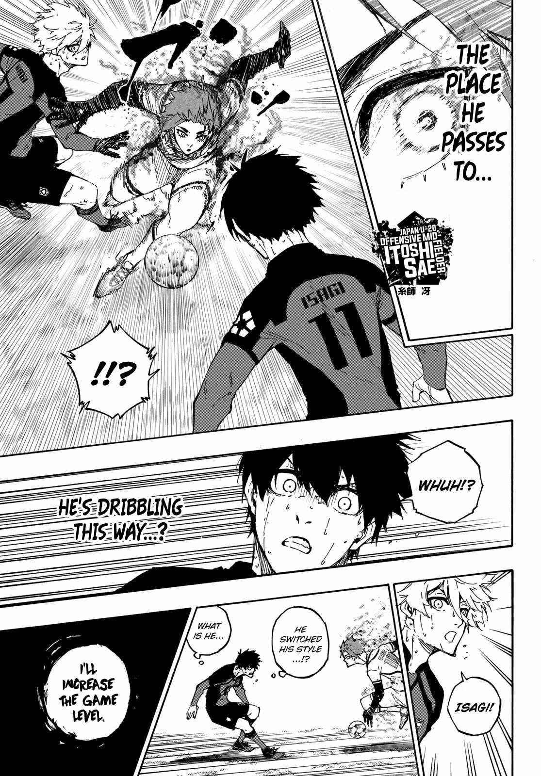 Blue Lock Chapter 139 - Page 11 in English