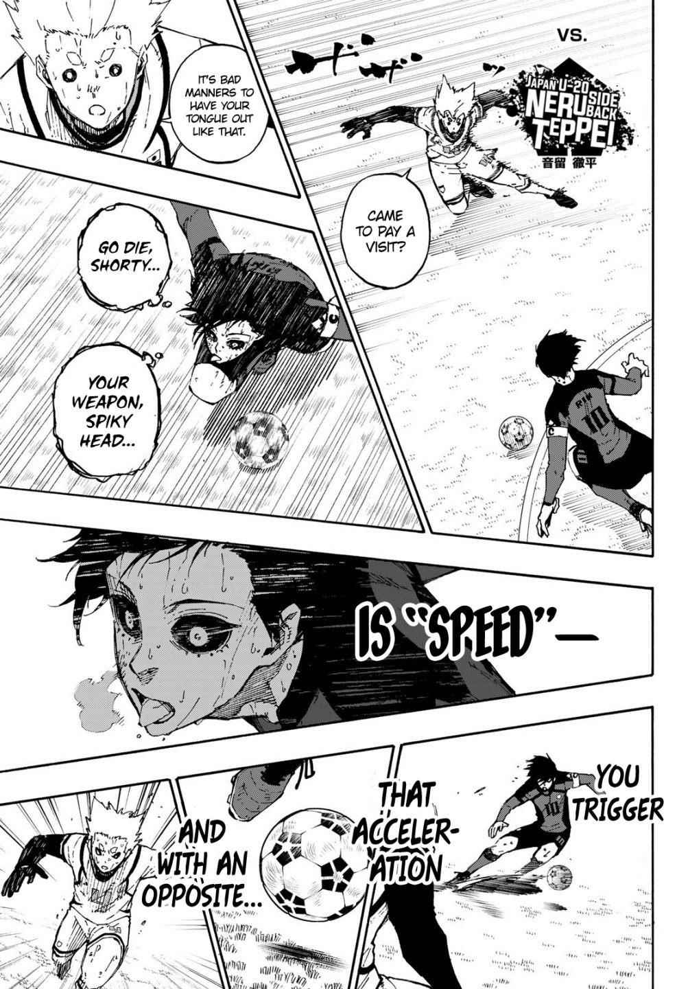 Blue Lock Chapter 144 - Page 9 in English
