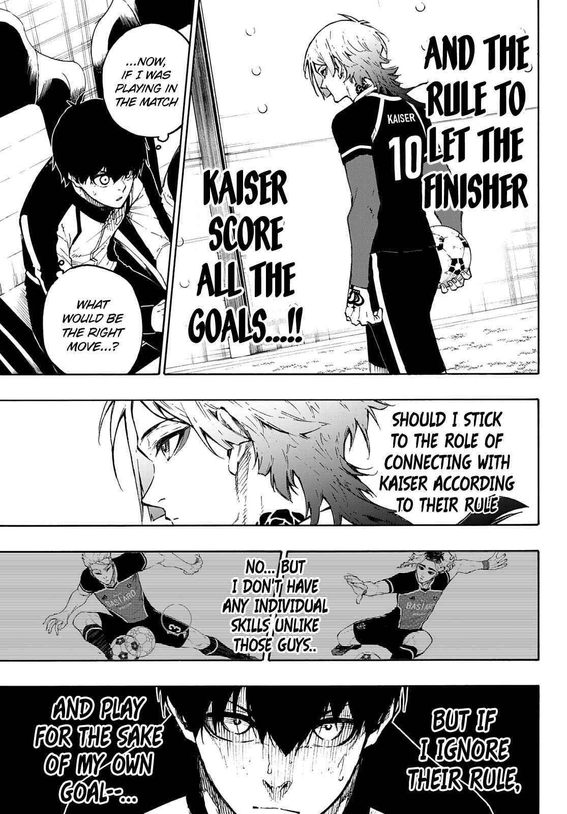 Blue Lock Chapter 161 - Page 13 in English