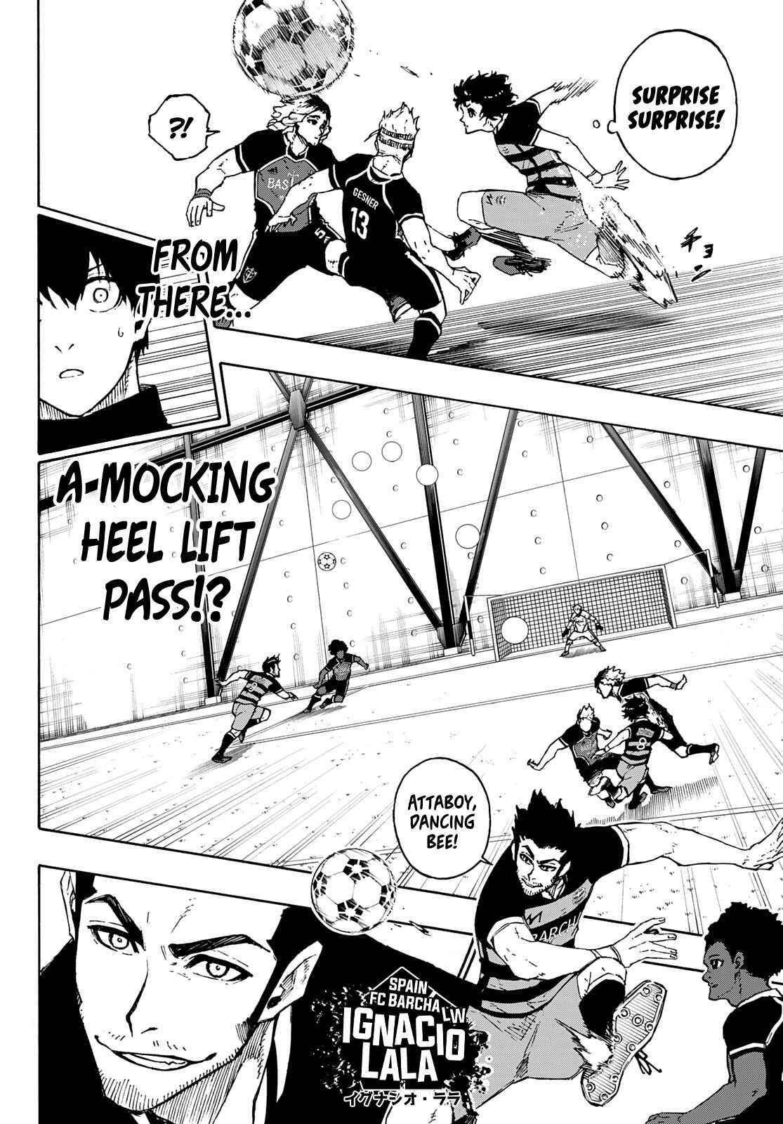 Blue Lock Chapter 161 - Page 6 in English