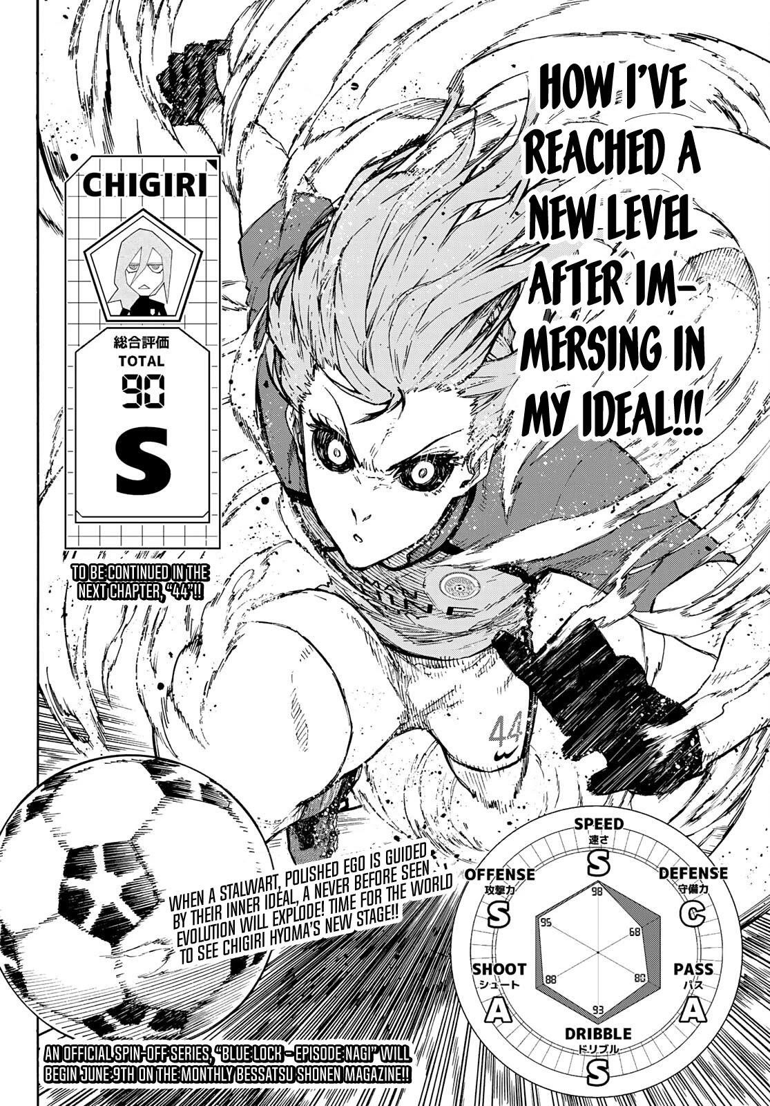Blue Lock Chapter 175 - Page 19 in English