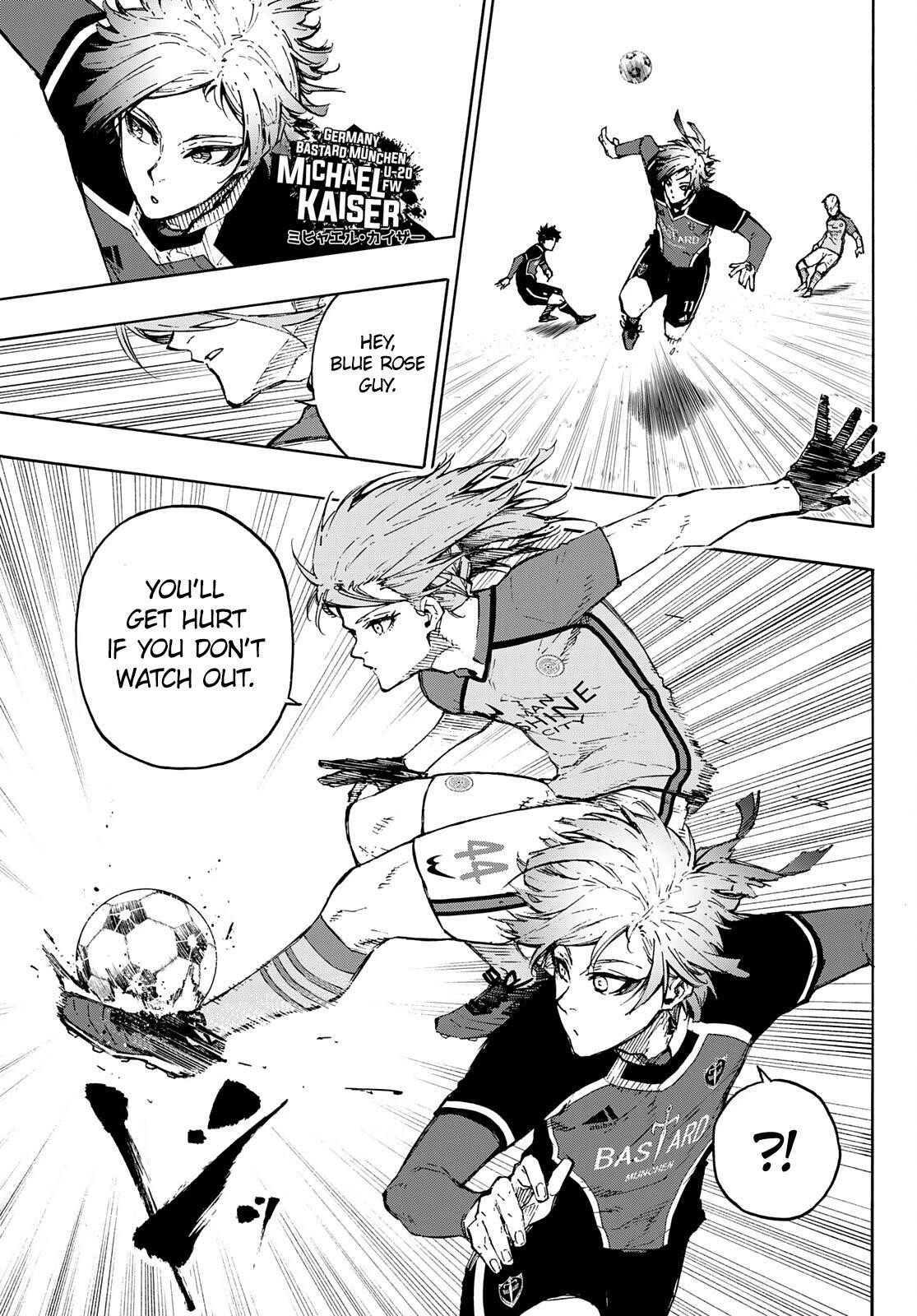 Blue Lock Chapter 175 - Page 3 in English