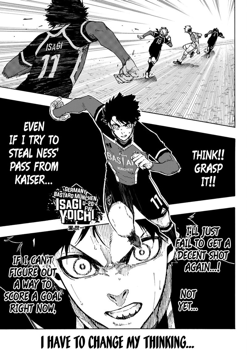 Blue Lock Chapter 181 - Page 3 in English
