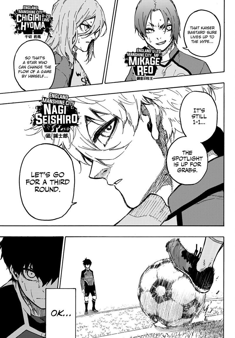 Blue Lock Chapter 183 - Page 3 in English