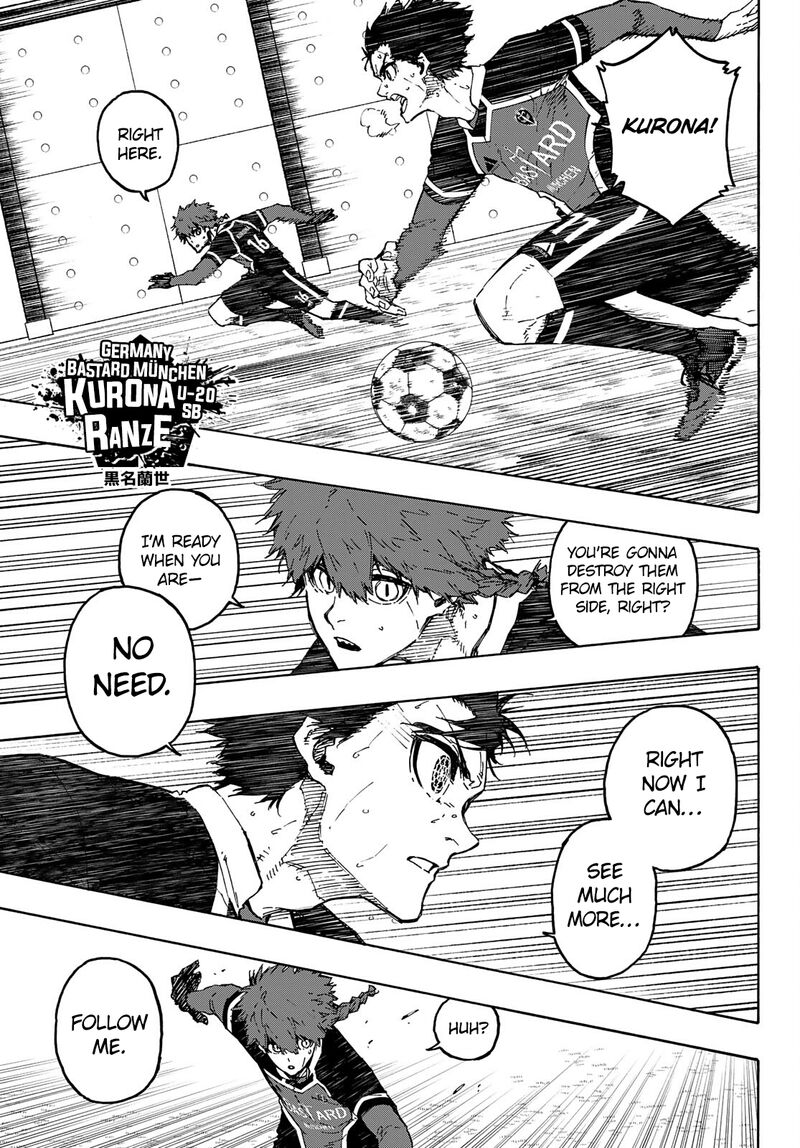 Blue Lock Chapter 184 - Page 3 in English