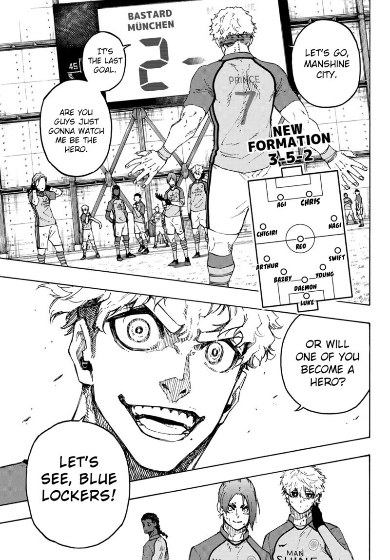 Blue Lock Chapter 192 - Page 17 in English