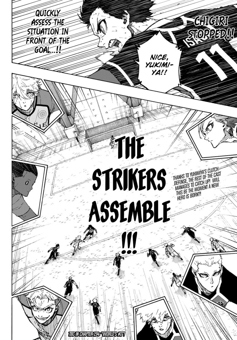 Blue Lock Chapter 193 - Page 18 in English