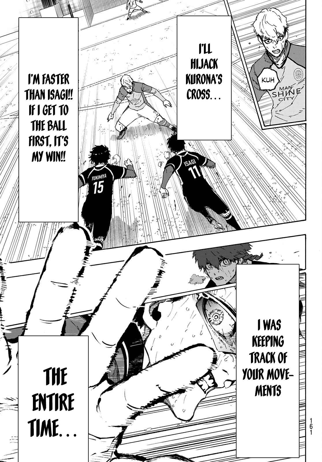 Blue Lock Chapter 201 - Page 11 in English