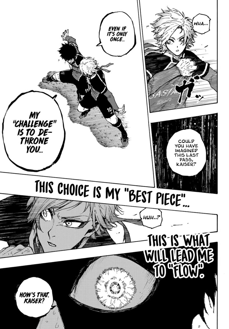 Blue Lock Chapter 202 - Page 9 in English
