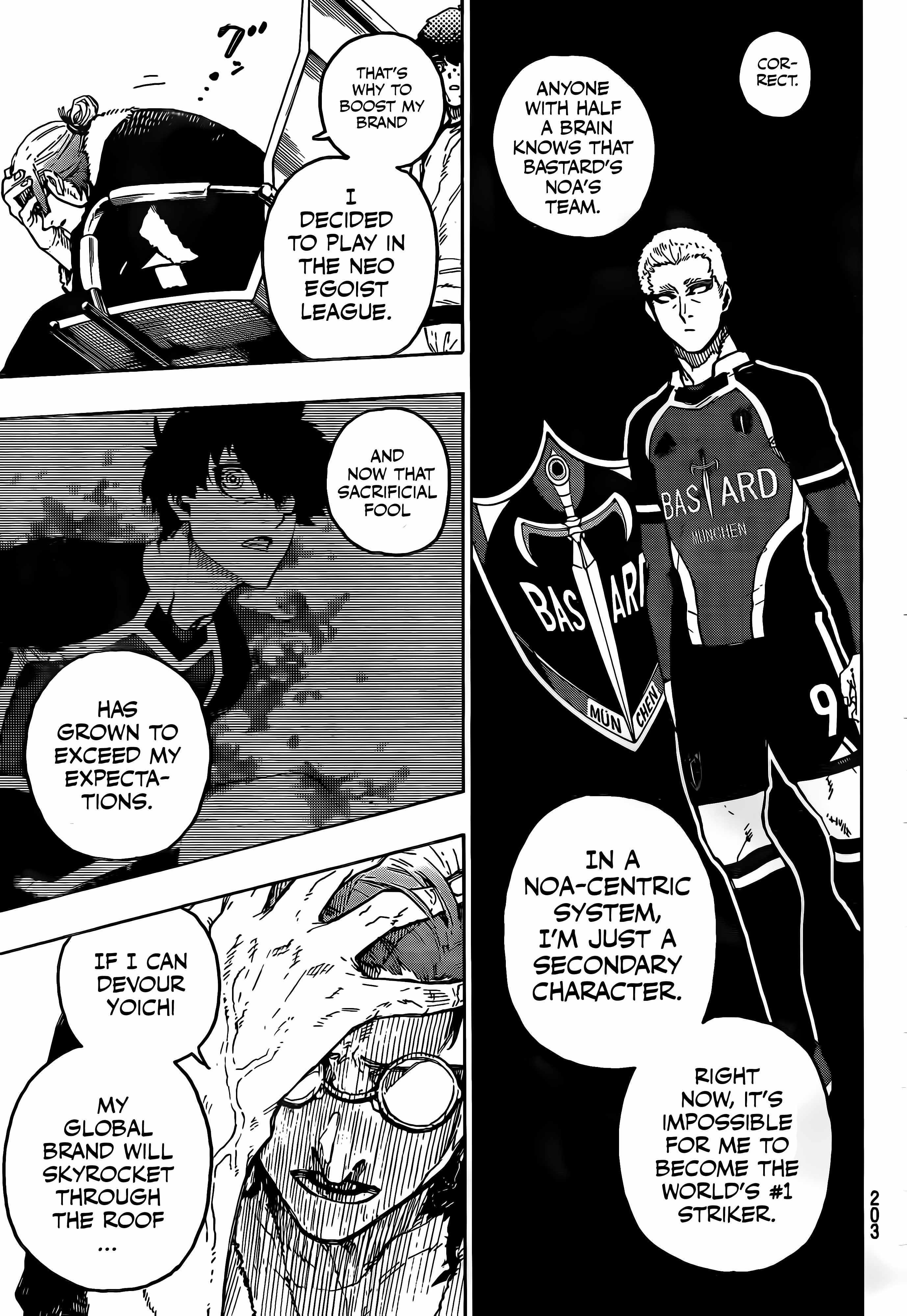 Blue Lock Chapter 207 - Page 17 in English
