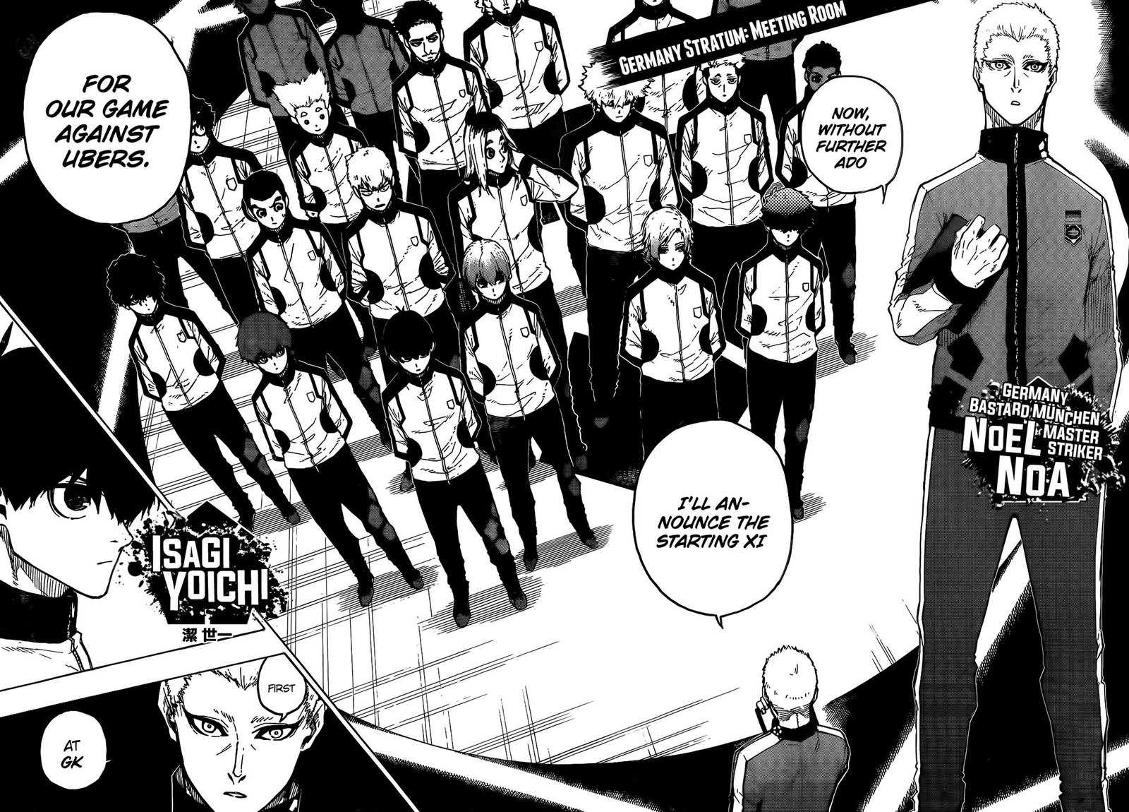 Blue Lock Chapter 209 - Page 3 in English