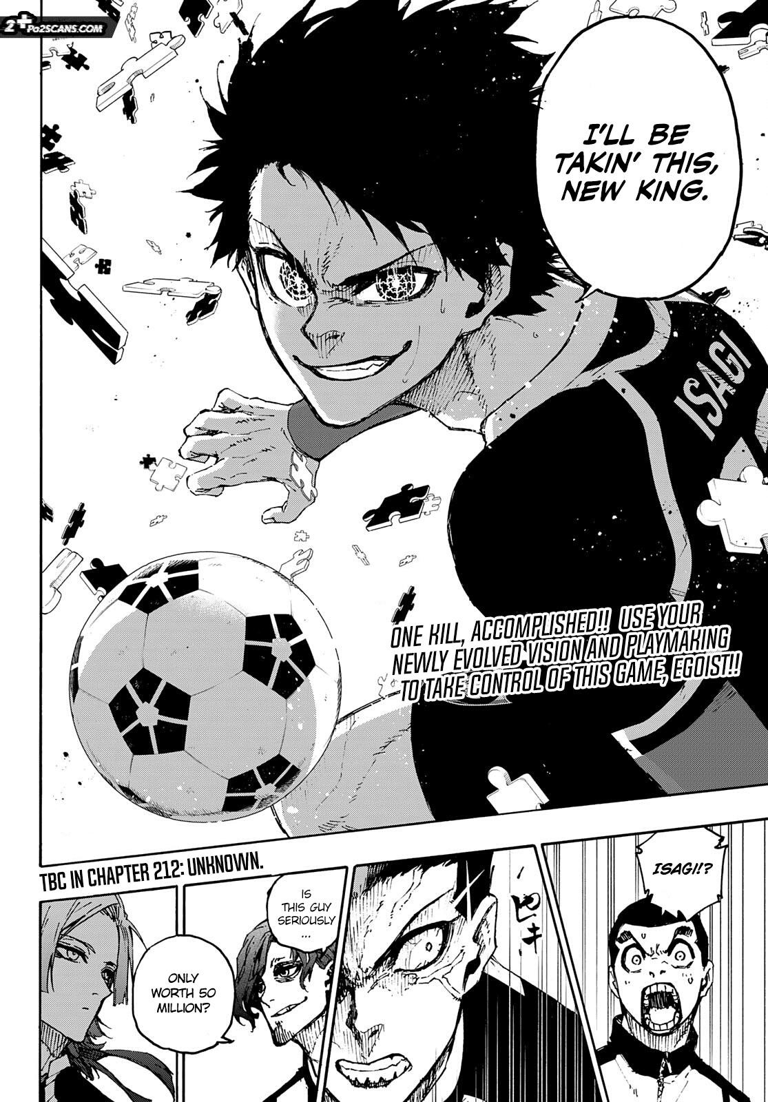 Blue Lock Chapter 211 - Page 17 in English