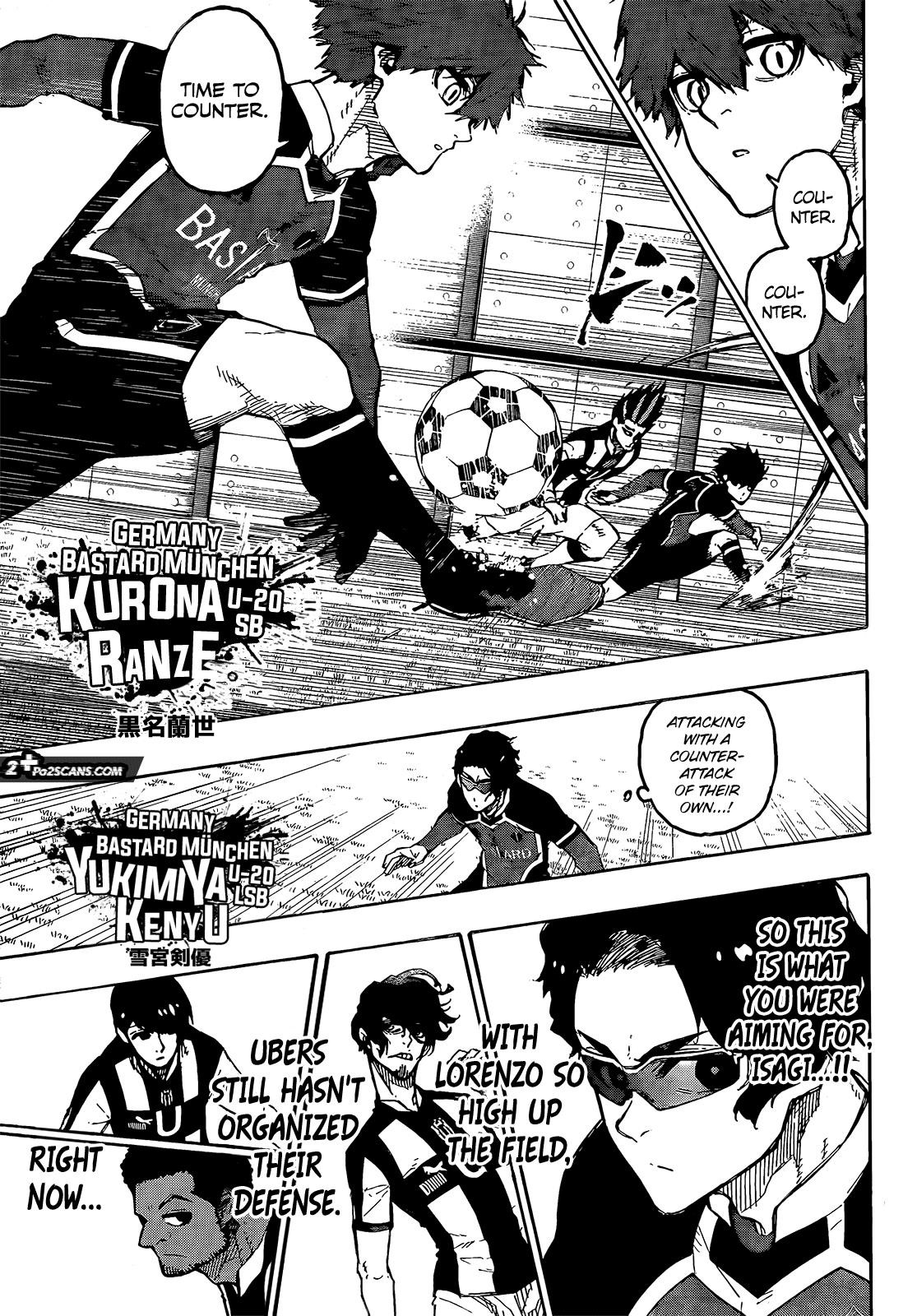 Blue Lock Chapter 212 - Page 5 in English