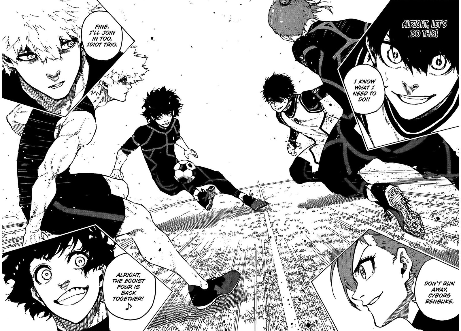 Blue Lock Chapter 213 - Page 17 in English