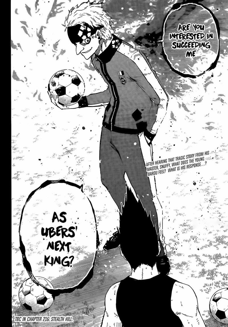 Blue Lock Chapter 215 - Page 19 in English