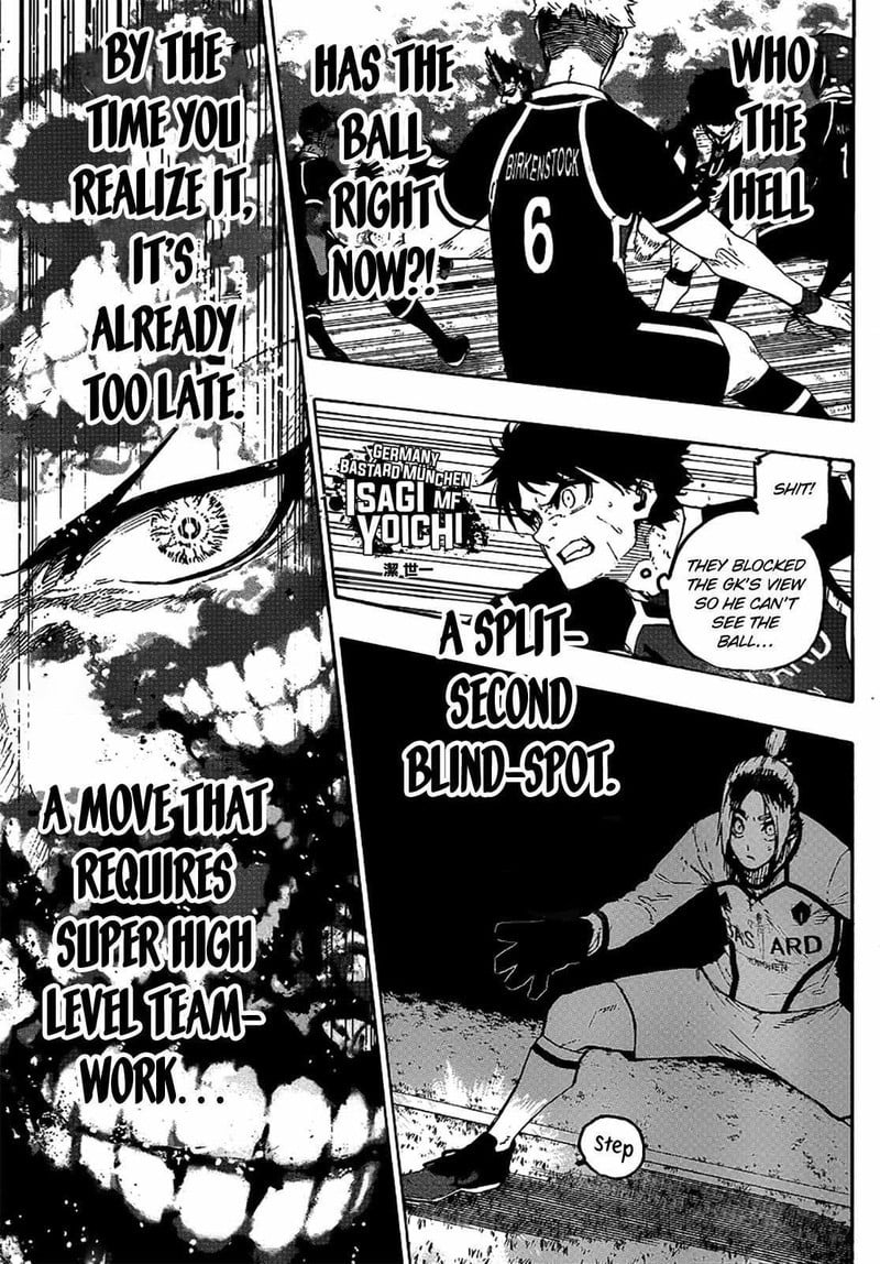Blue Lock Chapter 216 - Page 17 in English