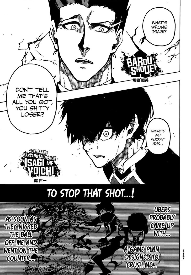 Blue Lock Chapter 217 - Page 3 in English