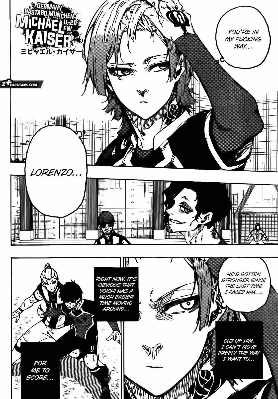 Blue Lock Chapter 218 - Page 15 in English