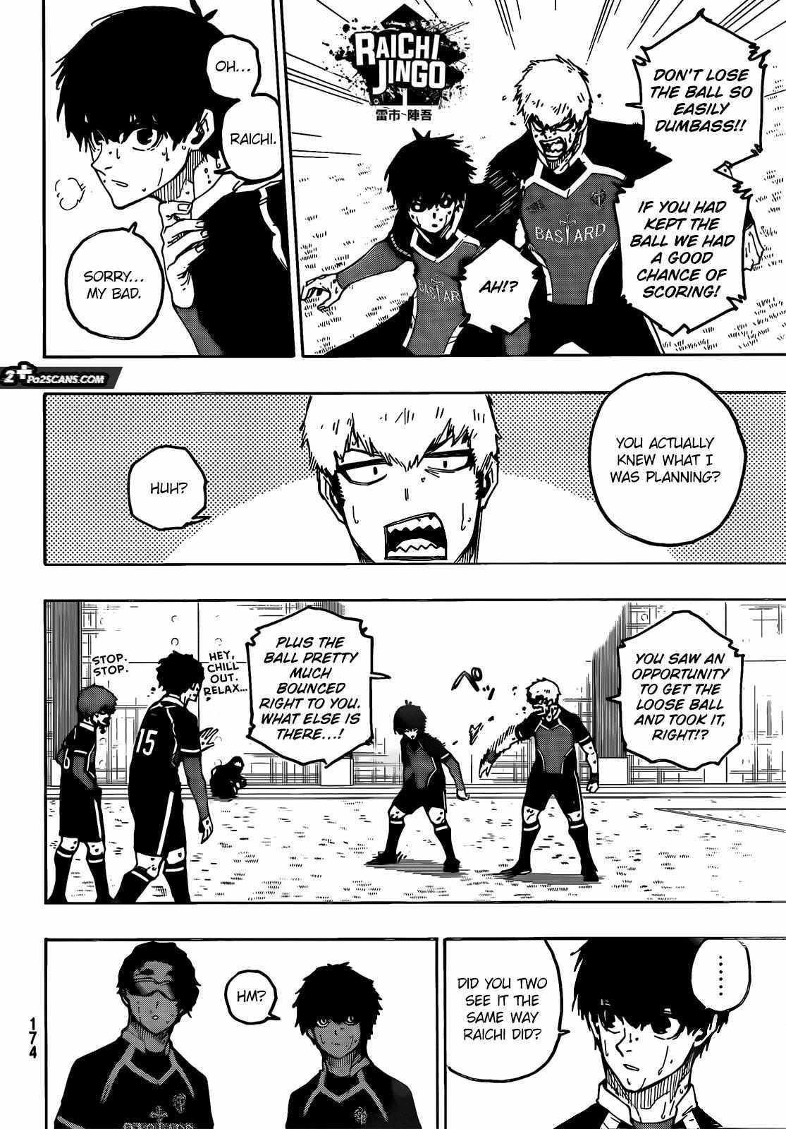 Blue Lock Chapter 218 - Page 7 in English