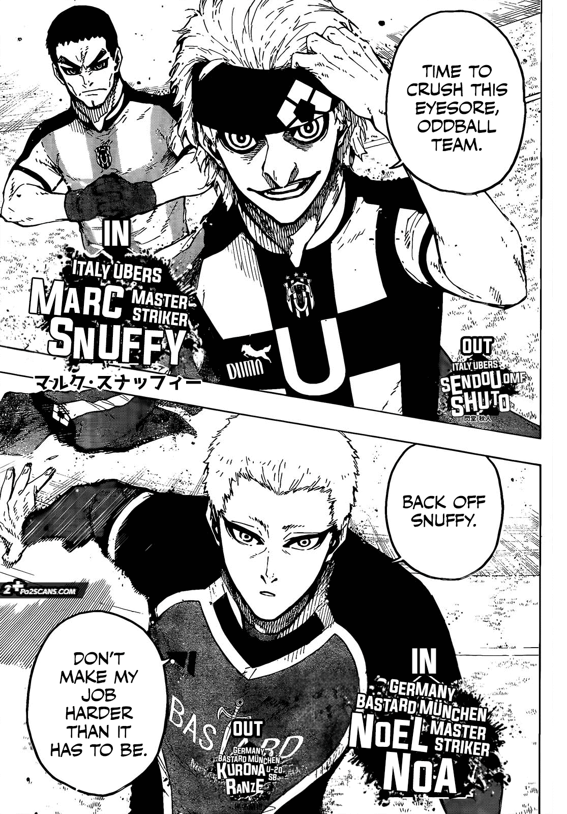Blue Lock Chapter 221 - Page 14 in English