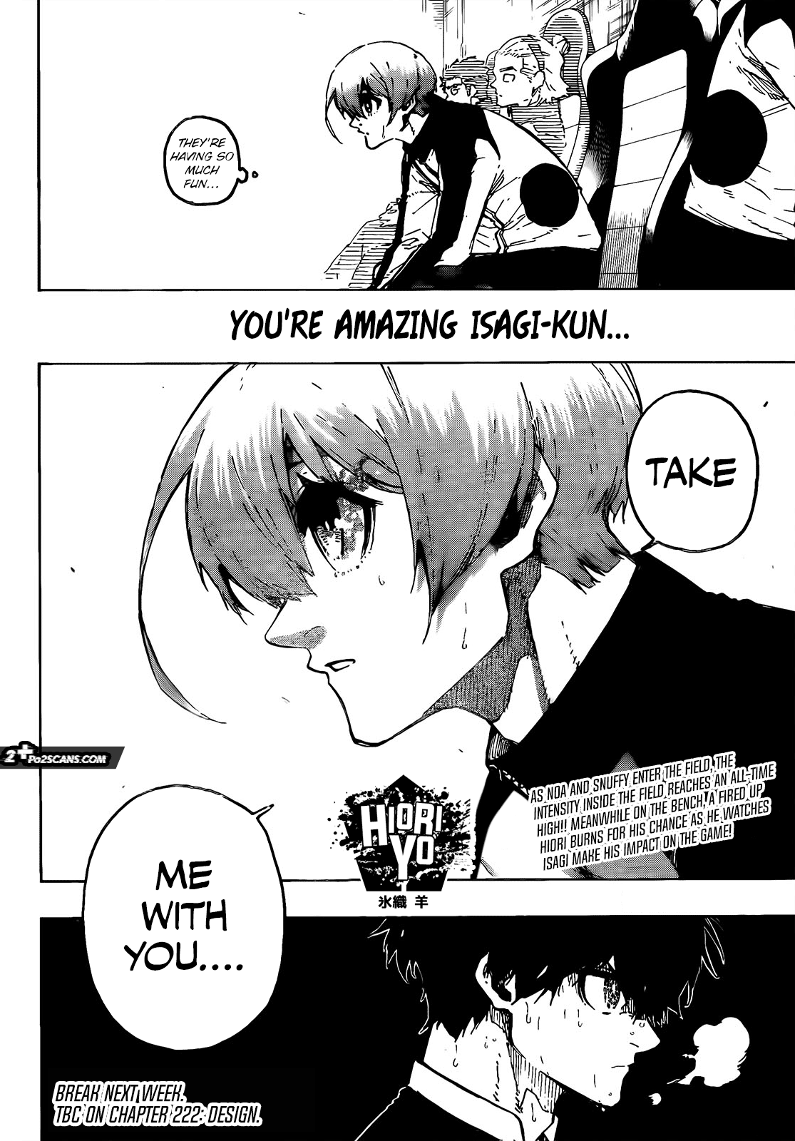 Blue Lock Chapter 221 - Page 18 in English