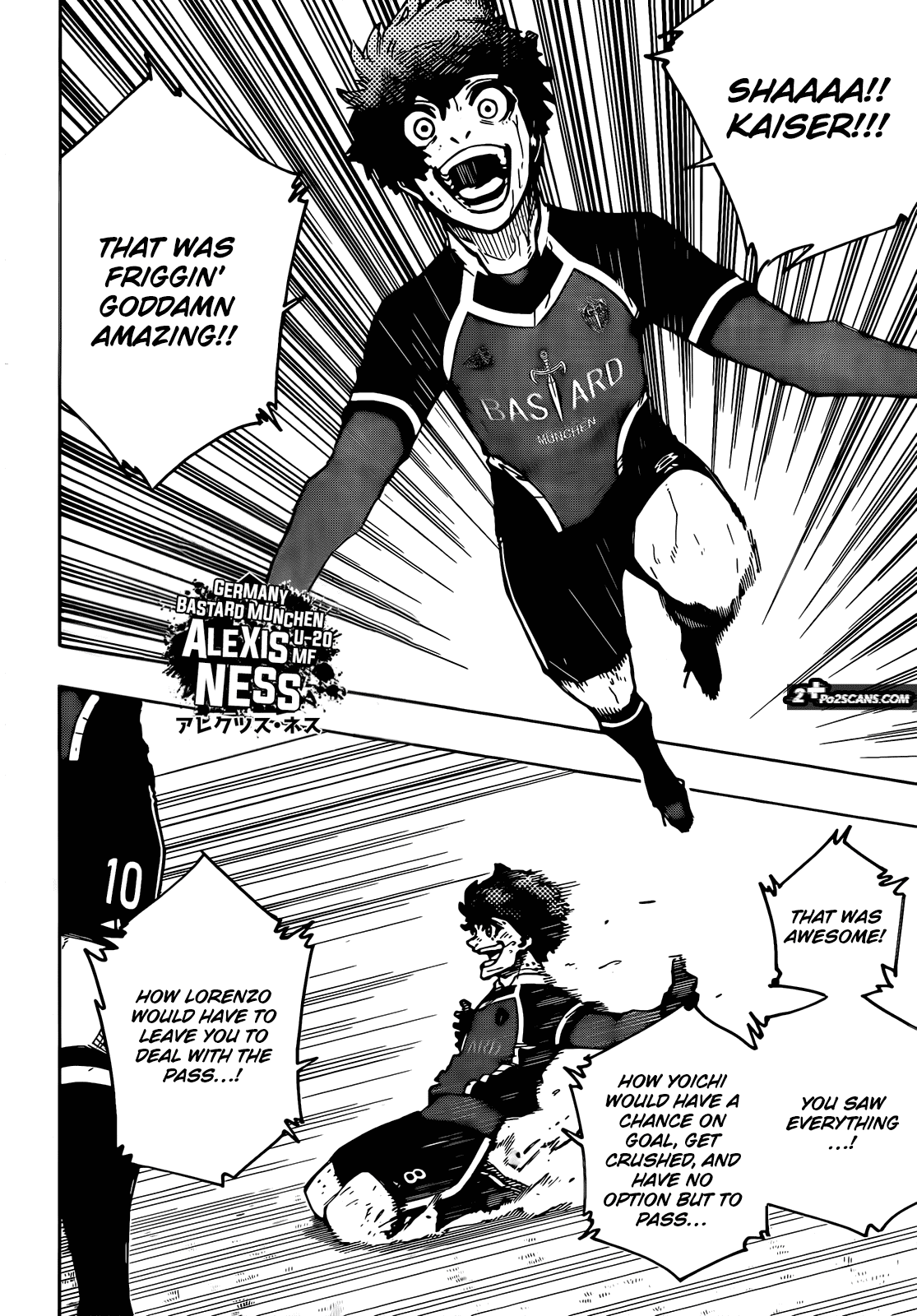 Blue Lock Chapter 221 - Page 3 in English