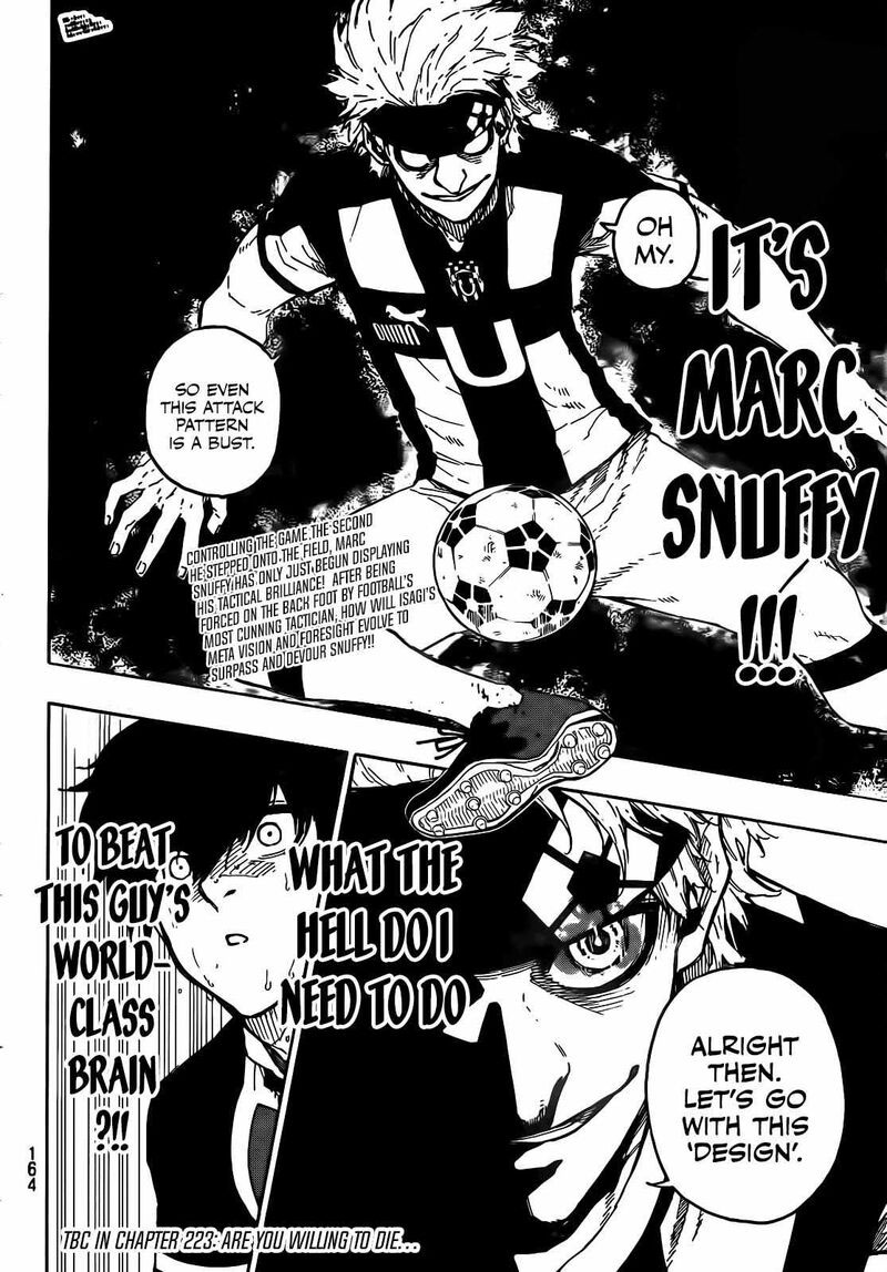 Blue Lock Chapter 222 - Page 17 in English