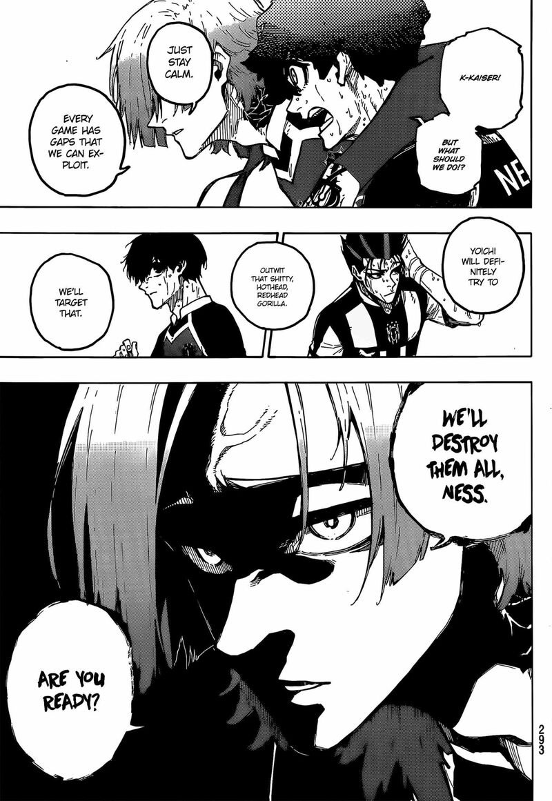 Blue Lock Chapter 231 - Page 13 in English