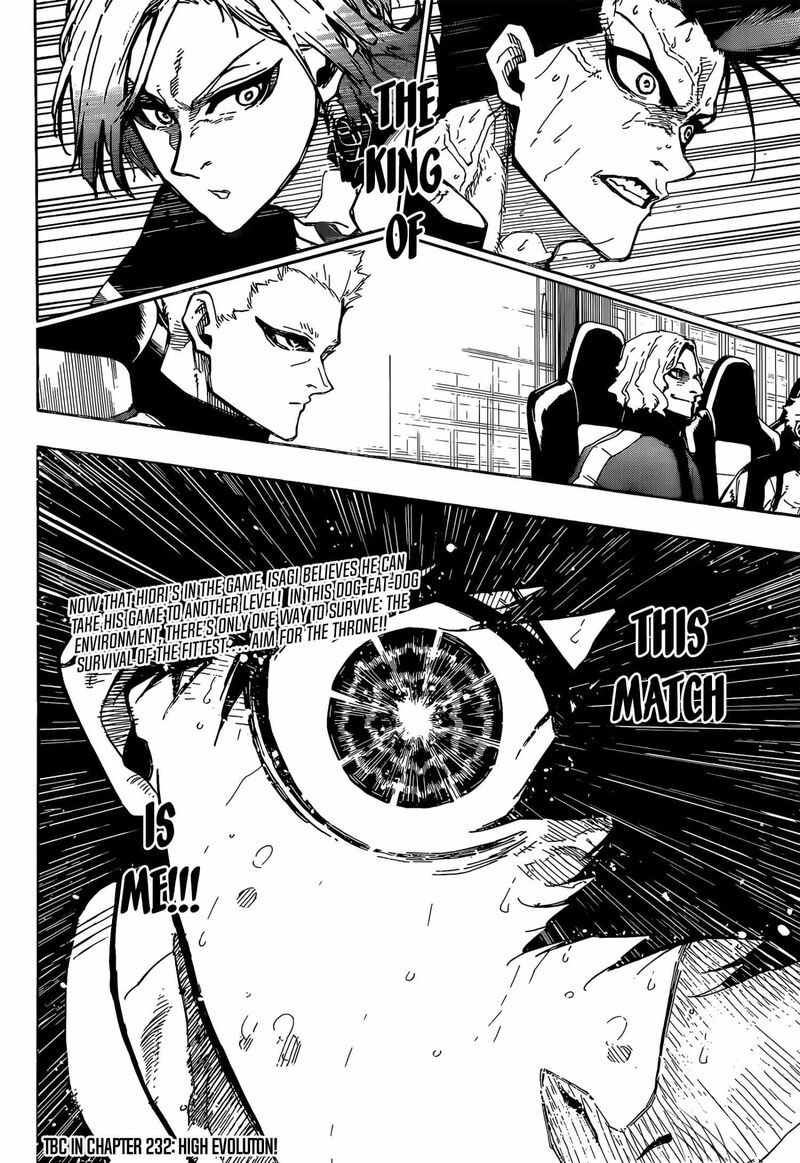 Blue Lock Chapter 231 - Page 19 in English
