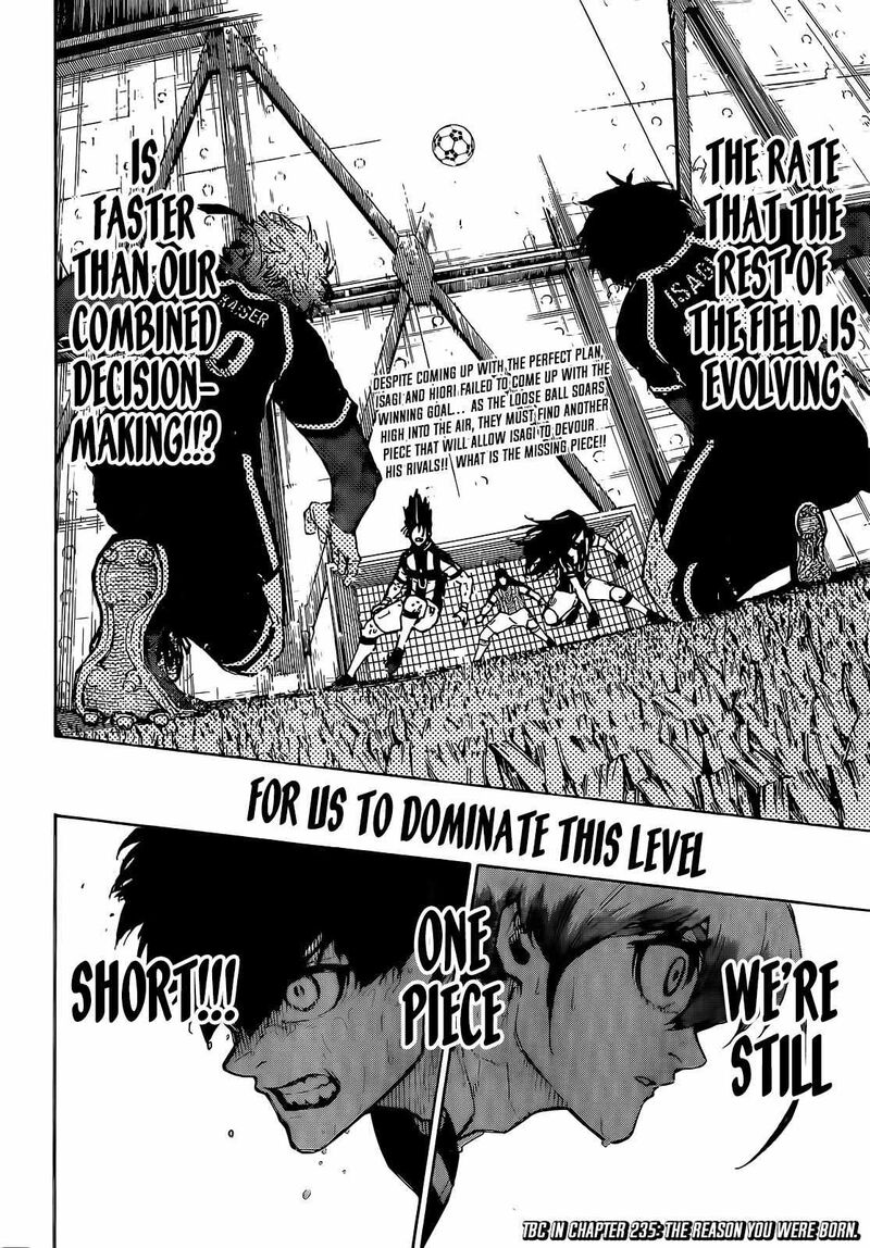 Blue Lock Chapter 234 - Page 16 in English