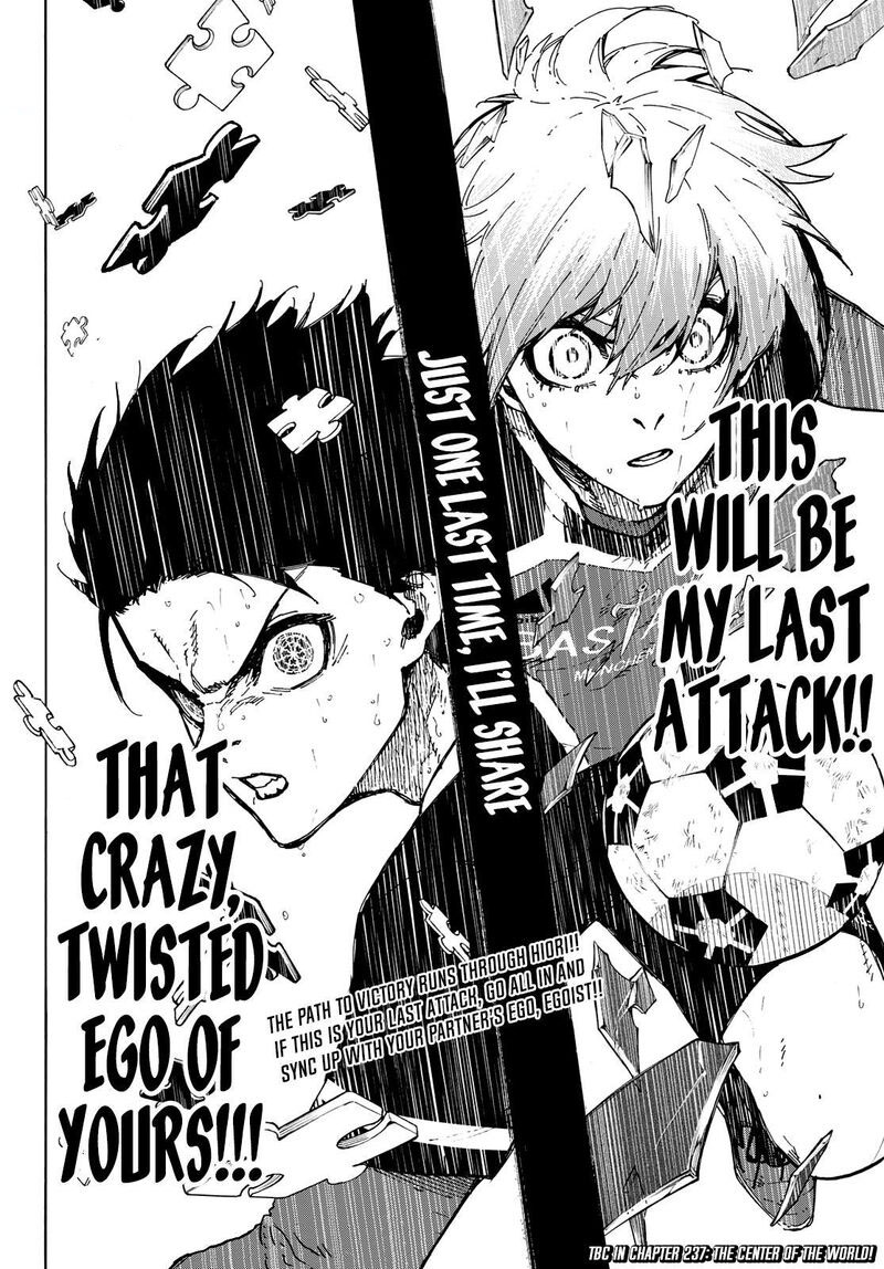 Blue Lock Chapter 236 - Page 18 in English