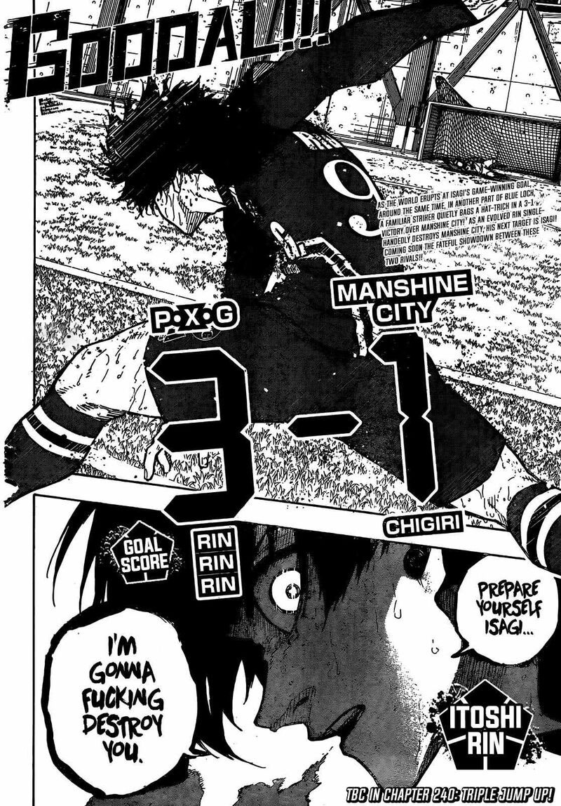 Blue Lock Chapter 239 - Page 18 in English