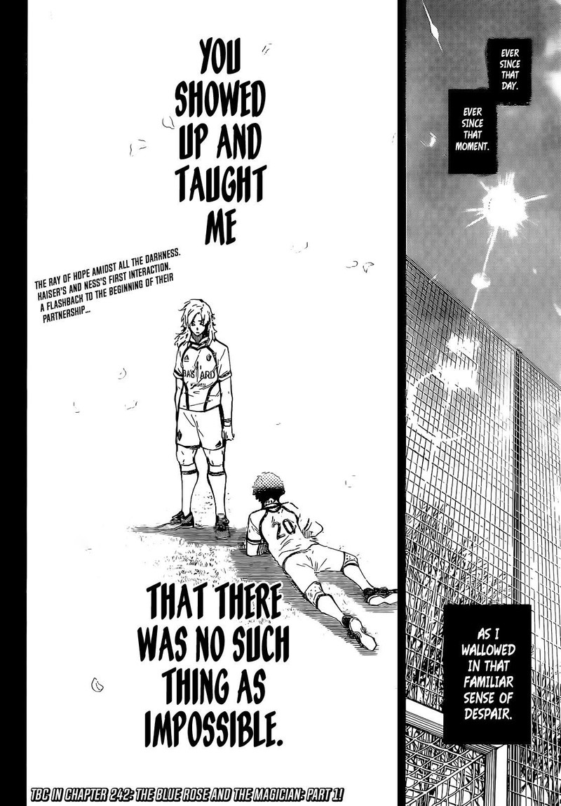 Blue Lock Chapter 241 - Page 18 in English