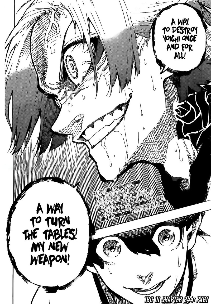 Blue Lock Chapter 243 - Page 19 in English