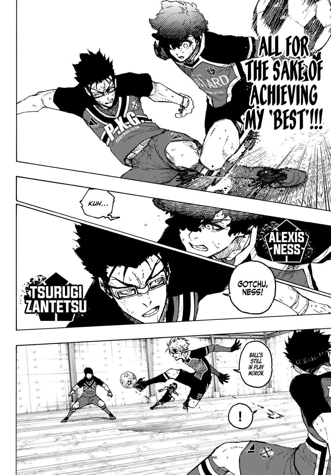 Blue Lock Chapter 254 - Page 12 in English