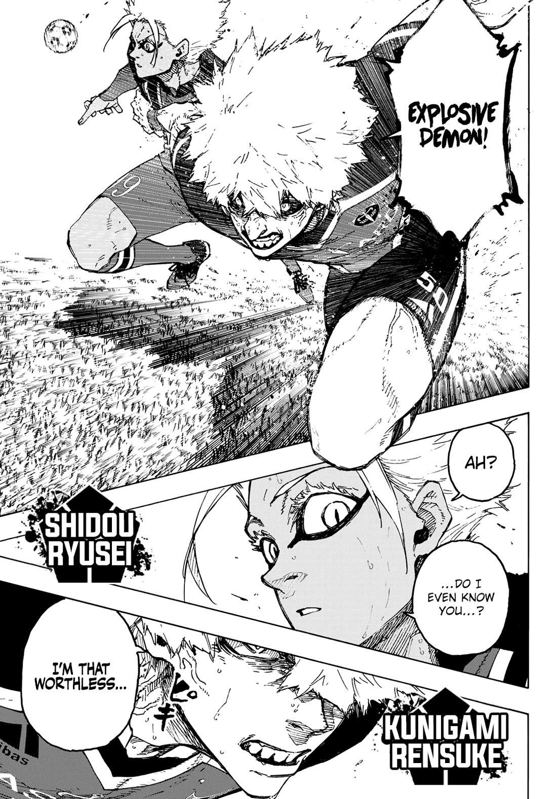 Blue Lock Chapter 254 - Page 17 in English