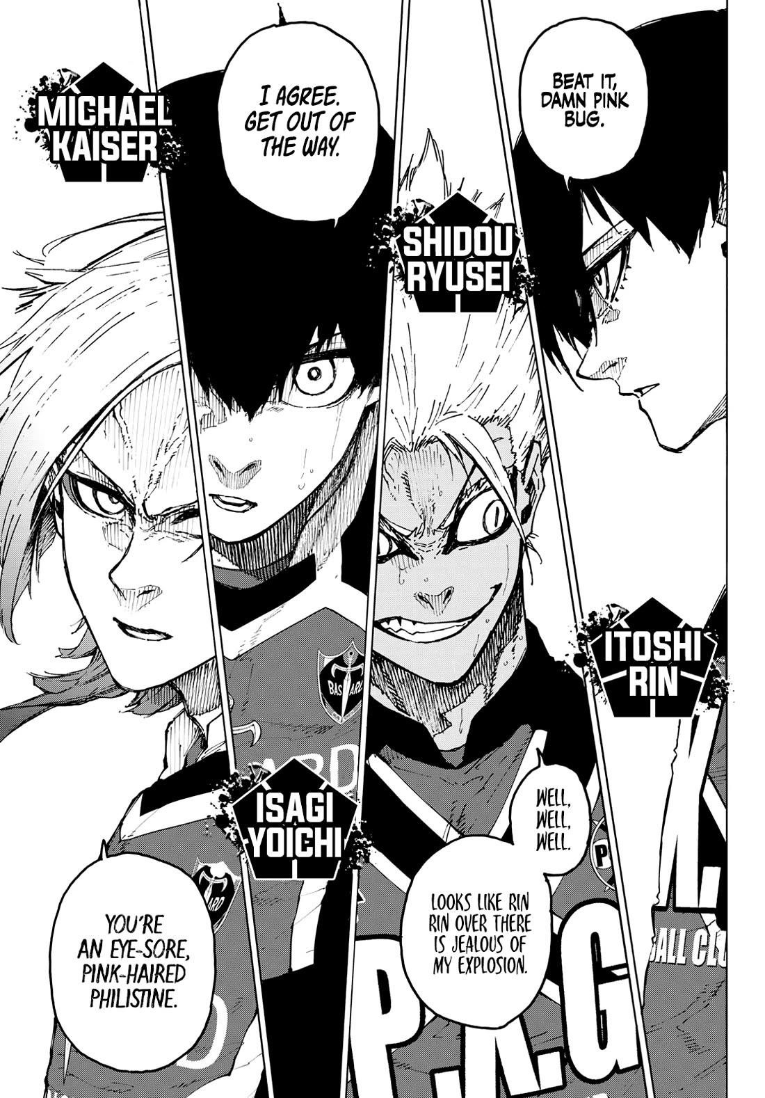 Blue Lock Chapter 254 - Page 3 in English