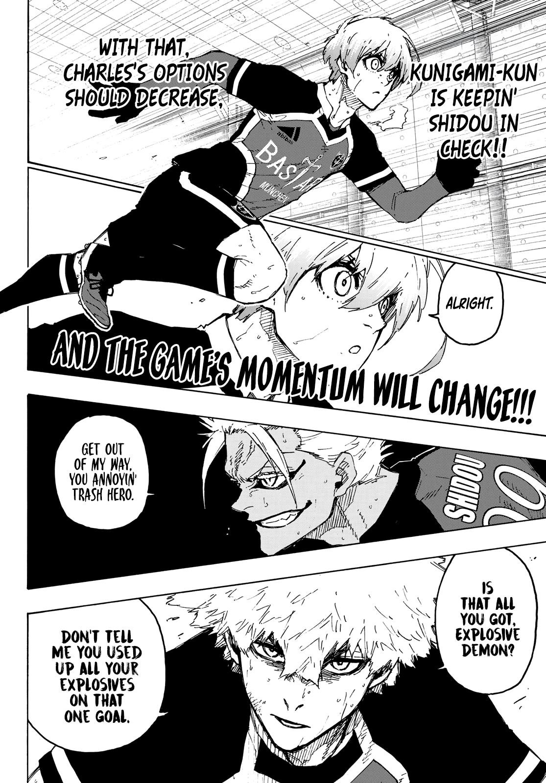 Blue Lock Chapter 255 - Page 15 in English