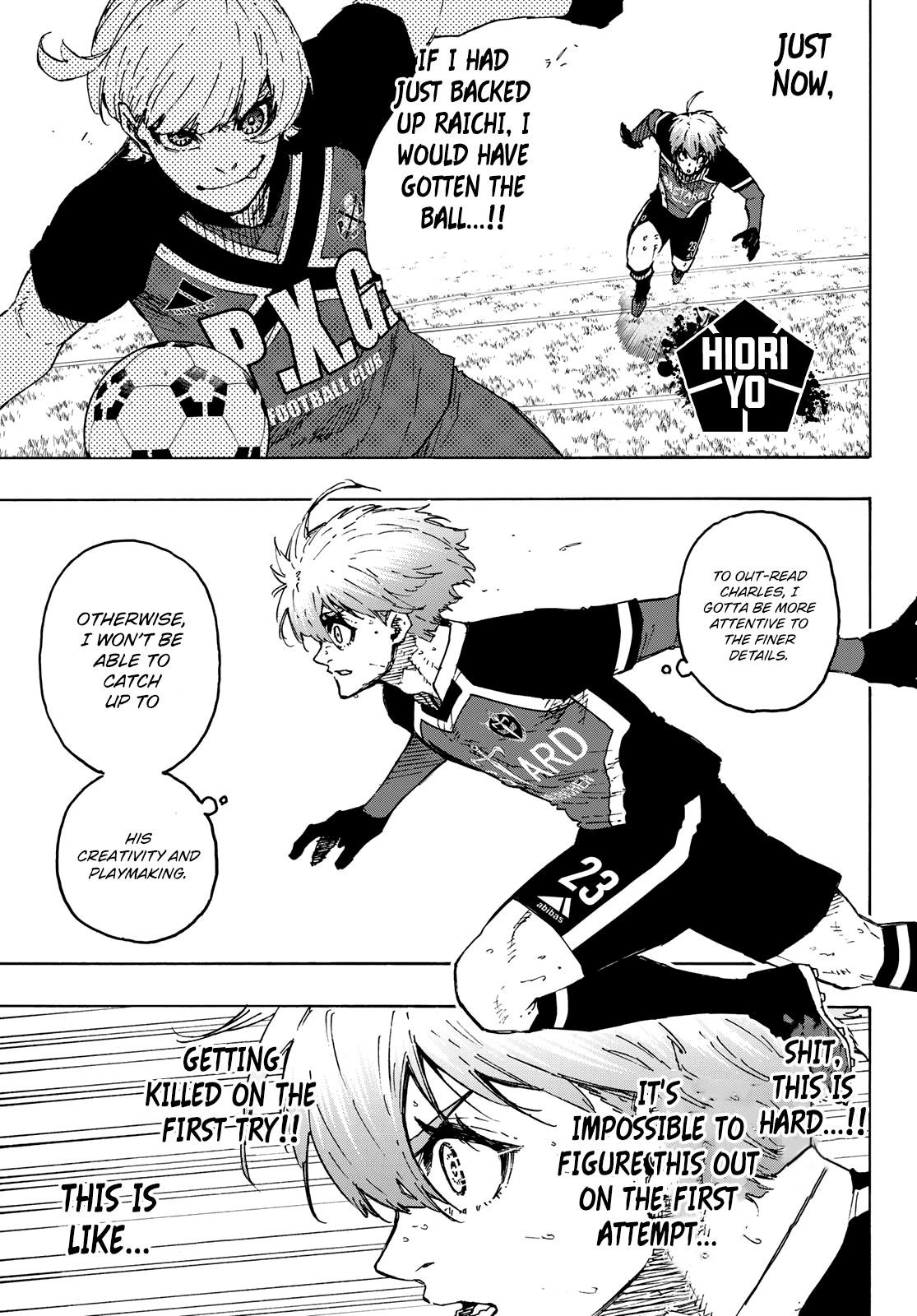 Blue Lock Chapter 255 - Page 6 in English