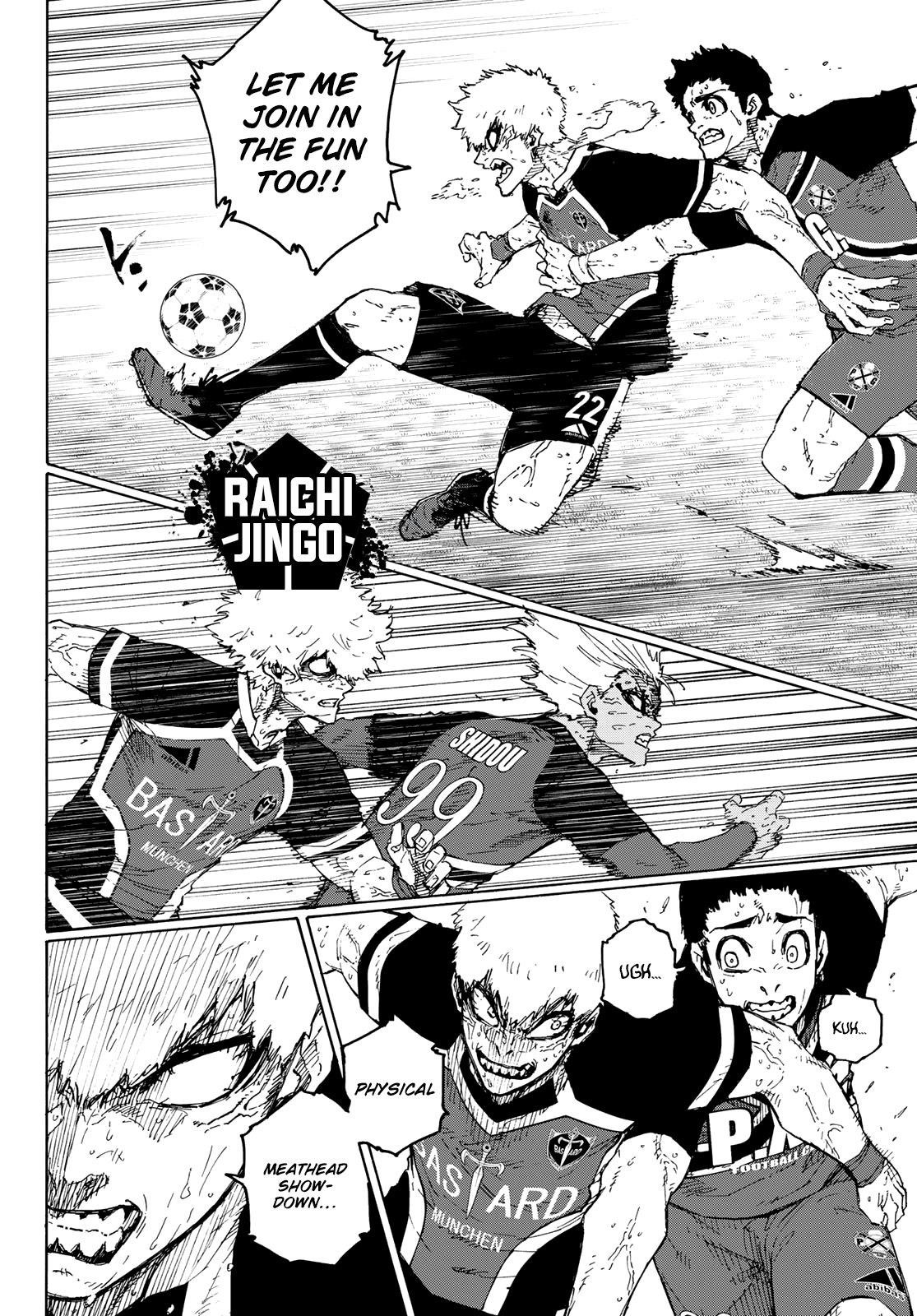 Blue Lock Chapter 256 - Page 12 in English