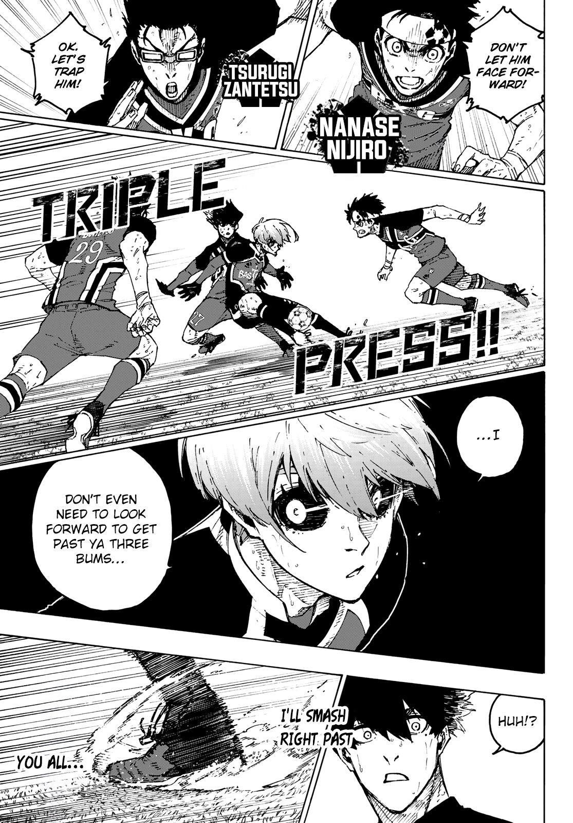 Blue Lock Chapter 256 - Page 15 in English