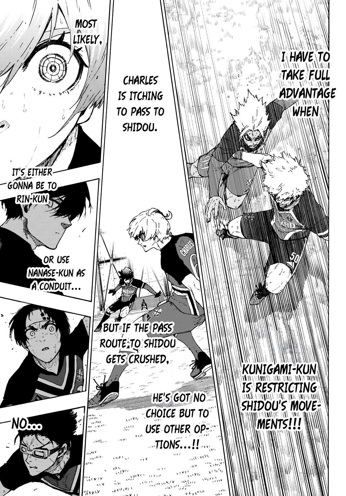 Blue Lock Chapter 256 - Page 3 in English