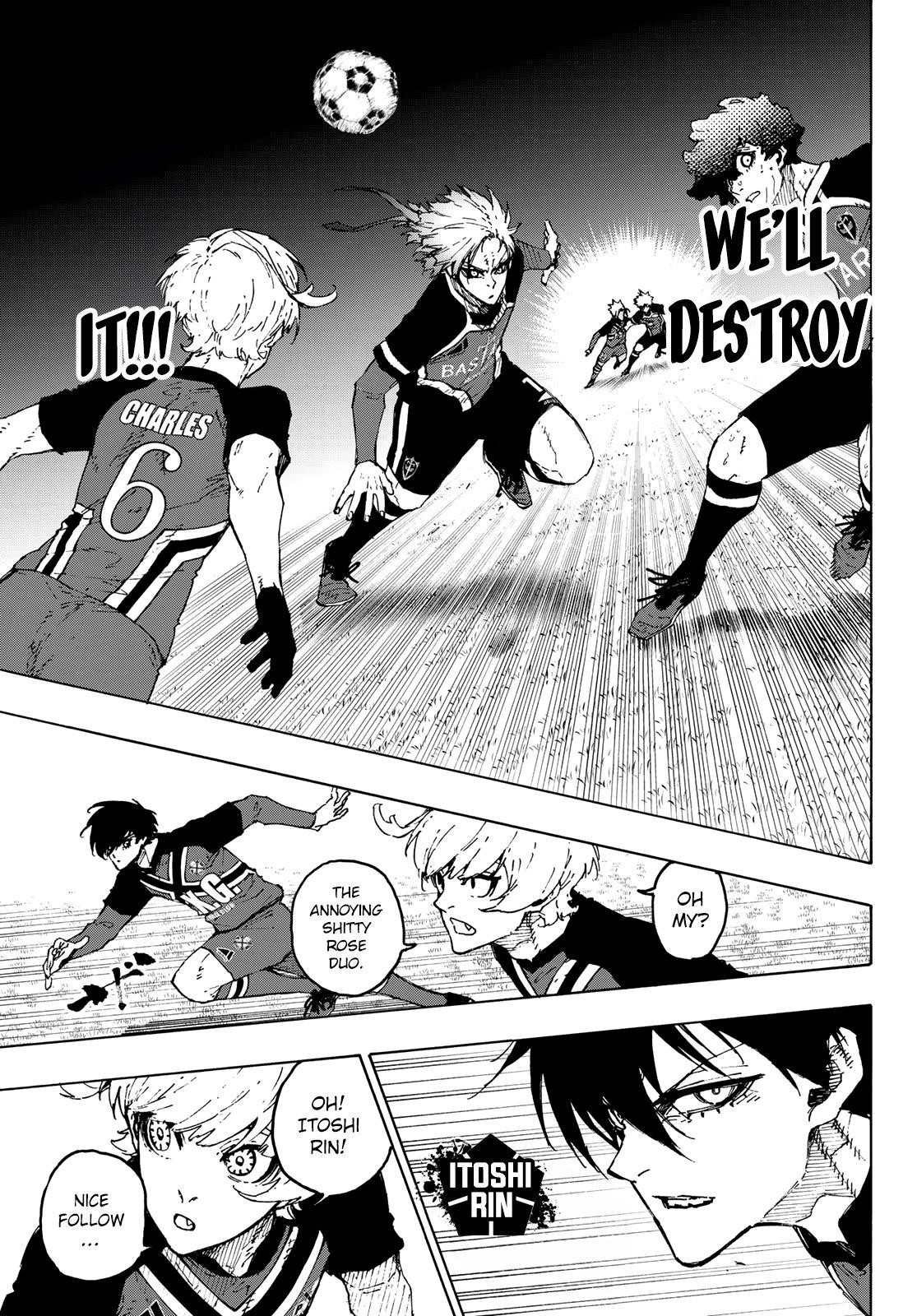 Blue Lock Chapter 256 - Page 7 in English