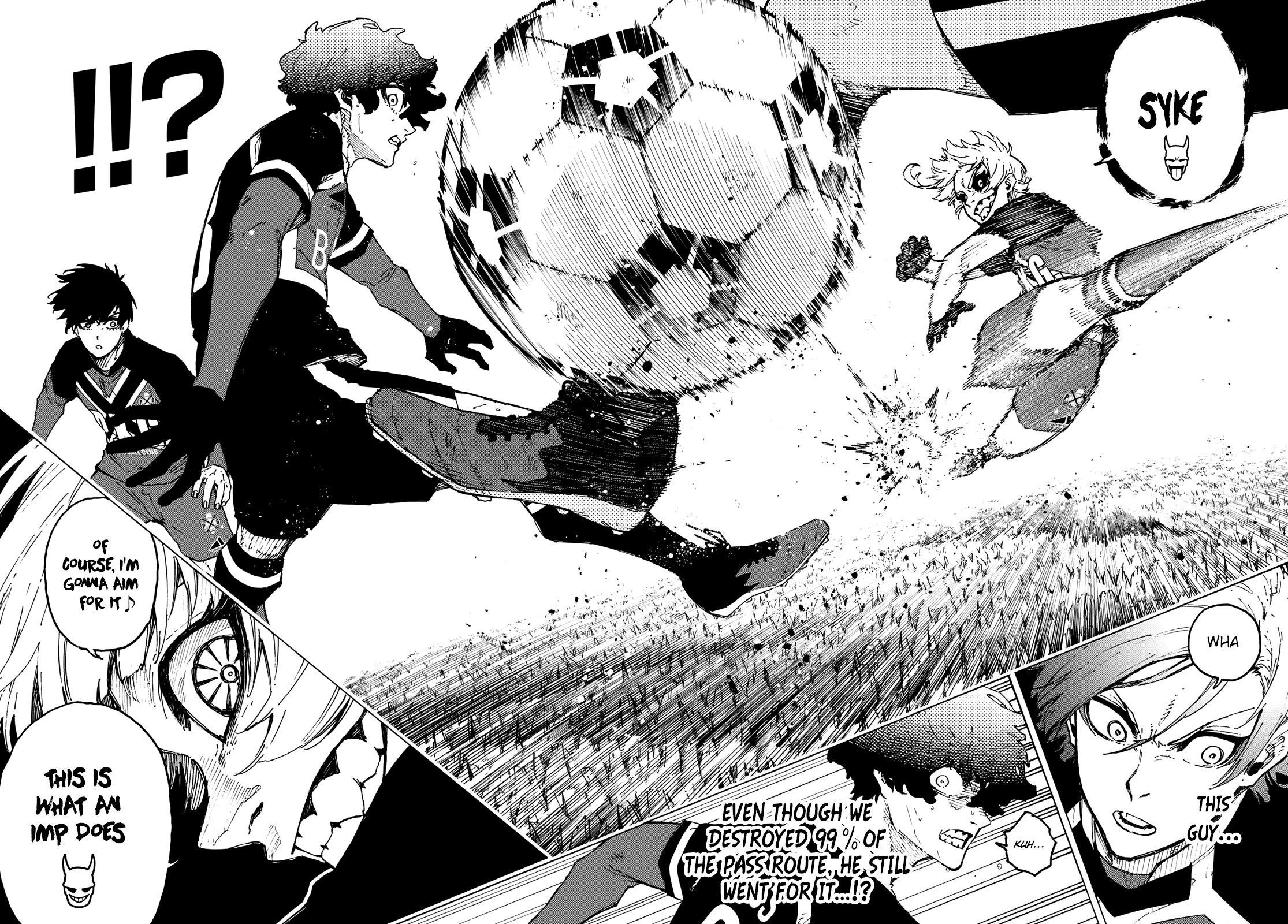Blue Lock Chapter 256 - Page 8 in English