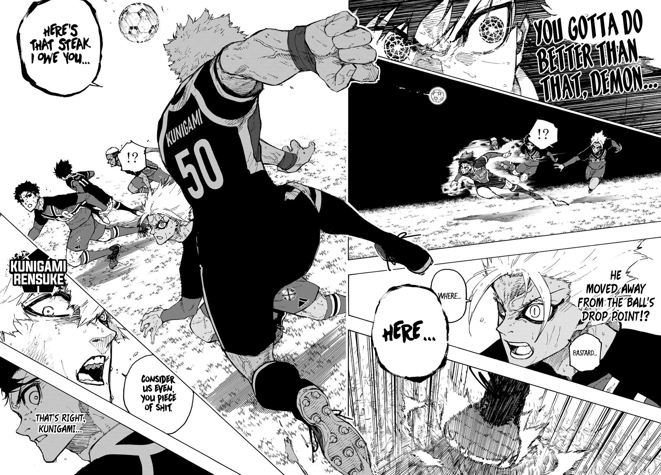 Blue Lock Chapter 257 - Page 5 in English