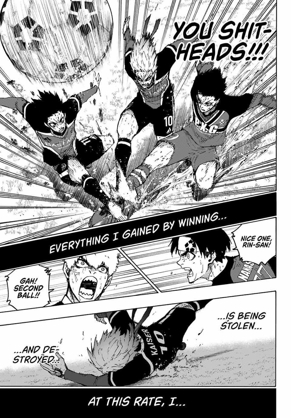 Blue Lock Chapter 261 - Page 17 in English