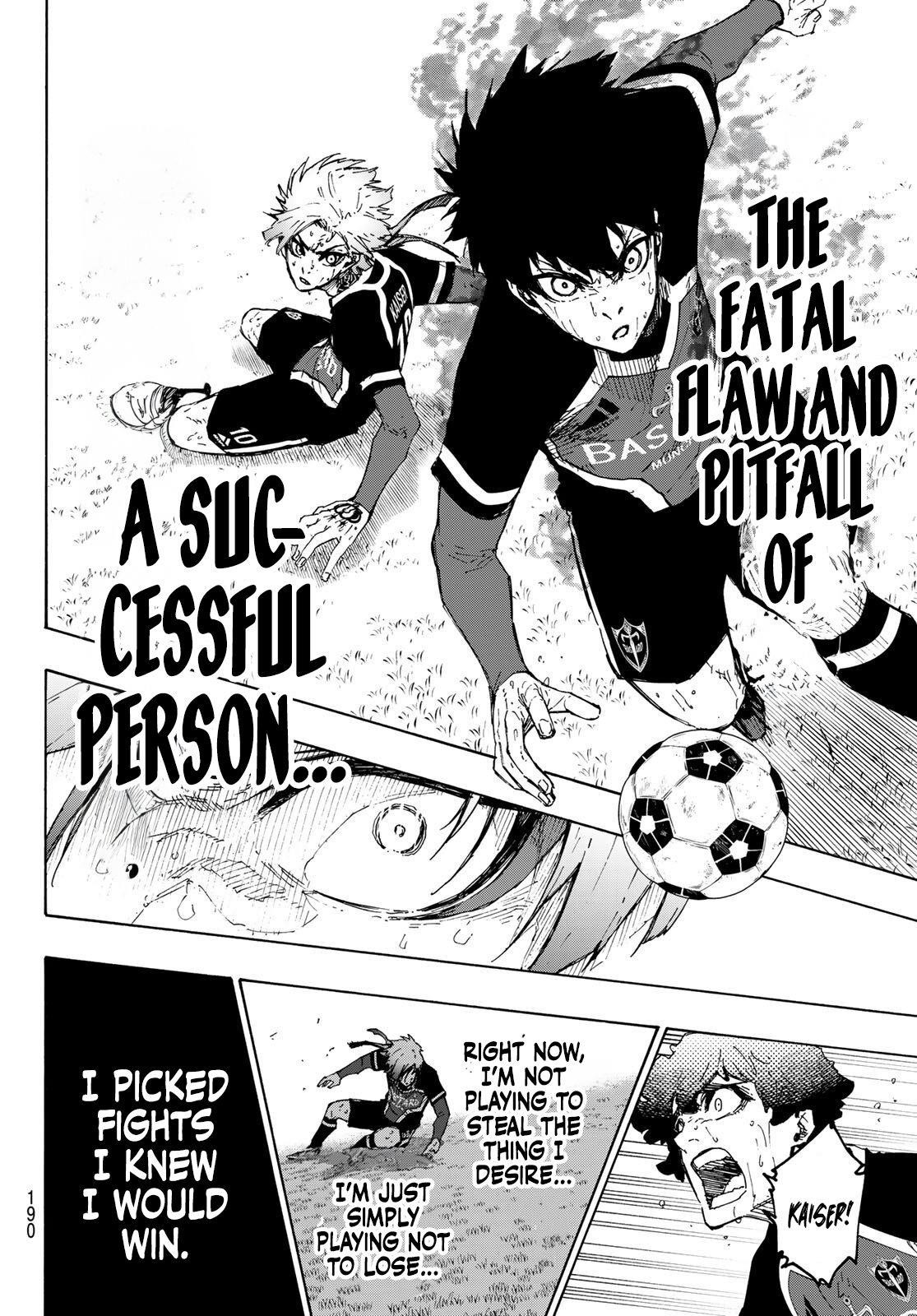 Blue Lock Chapter 262 - Page 12 in English